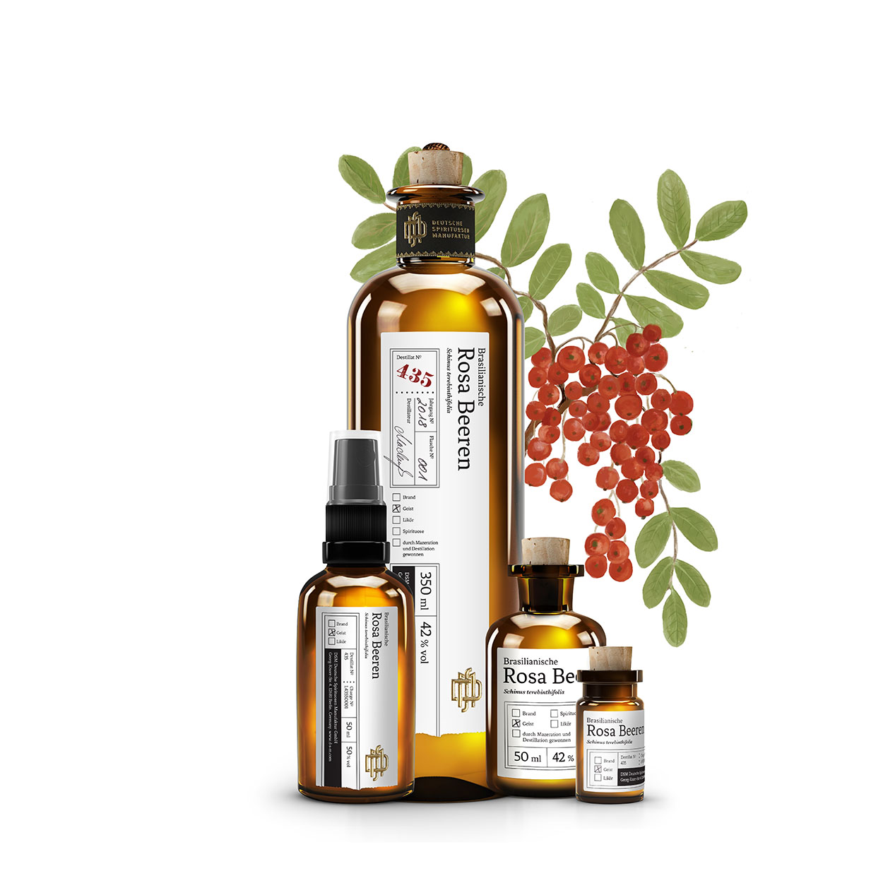 No 435 Brasilianische Rosa Beeren