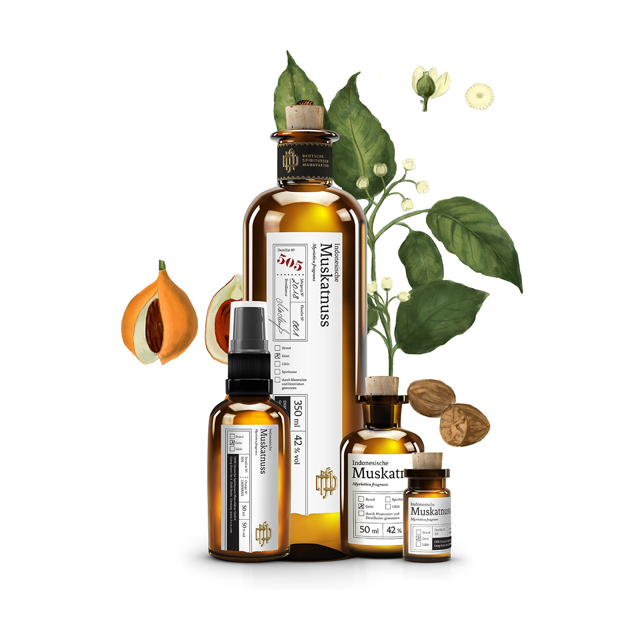 No 505 Indonesische Muskatnuss