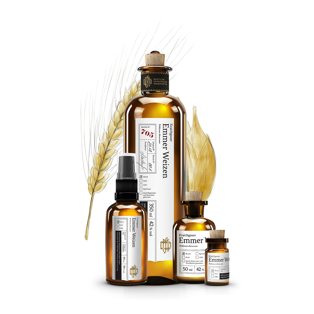 No 705 Kraichgauer Emmer Weizen