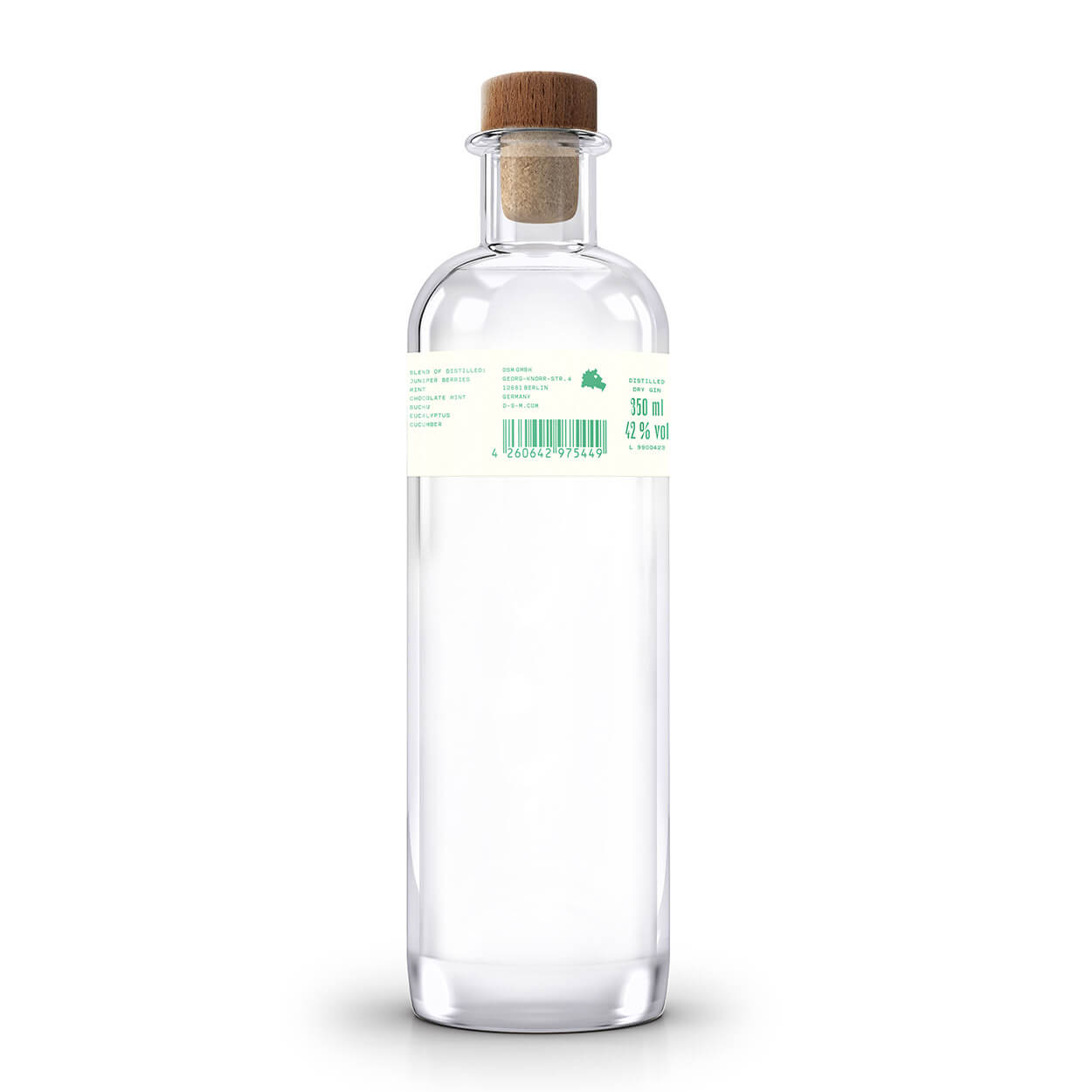 Fresh Mint Distilled Dry Gin – Bild 2